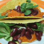 Tacos piccanti di pollo